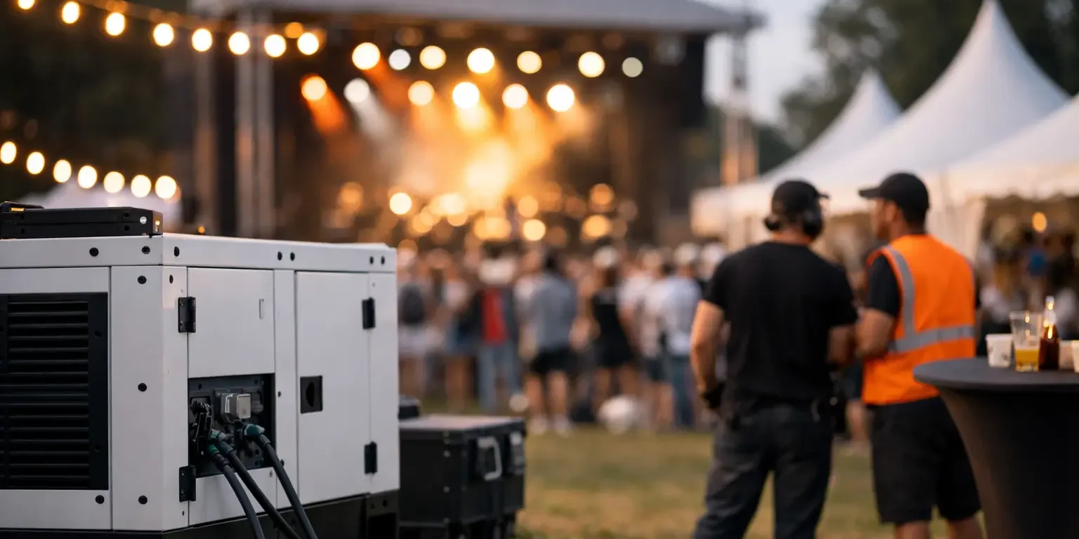 Generator Hire for Events Made Simple
